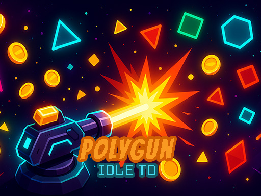 Play PolyGun: Idle TD