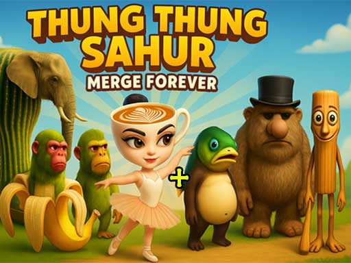 Play Thung Thung Sahur Merge Forever