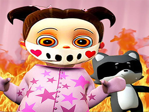 Play Scary Baby Pink Horror Game