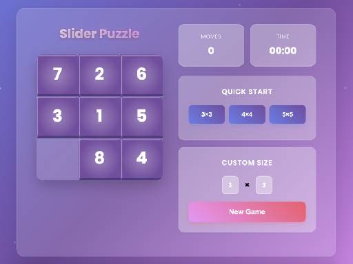 Play Sliding Number Puzzle – Classic Brain Teaser